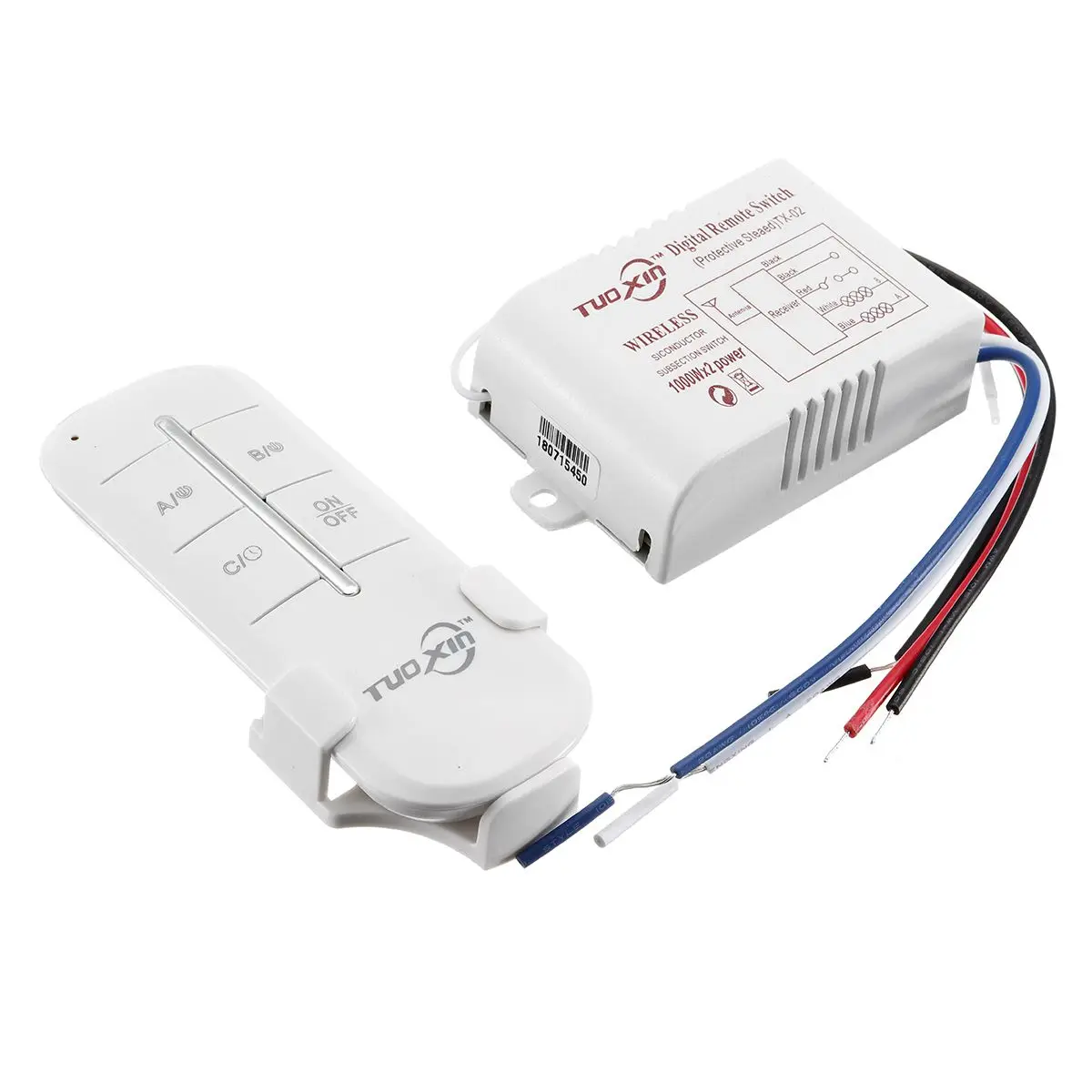 2 Ways 1/2/3/4 подъездных путей, ВКЛ/ВЫКЛ удаленный Управление 110-240V Цифровой Беспроводной переключатель светильник лампа с дистанционным управлением Управление передатчик стены удобно - Цвет: 2 Ways