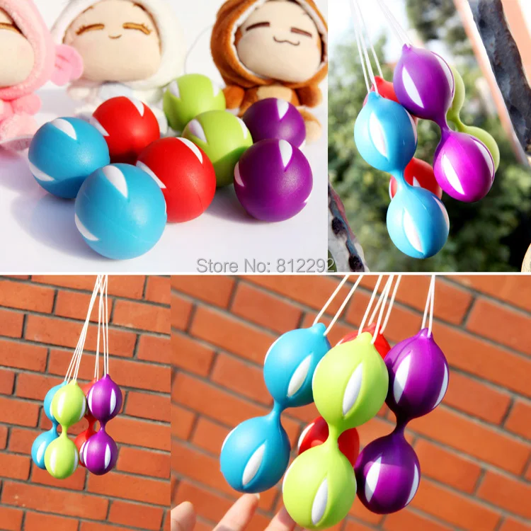 Бондажные игрушки Вагинальные мышцы упражнения тренировочный шар вибраторы для