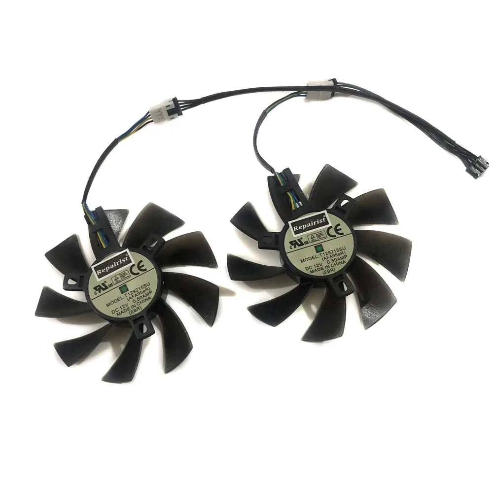 2 шт./лот 85 мм вентилятор gtx1070 GPU кулер для Gigabyte GTX 1070 WINDFORCE VGA карта Вентилятор