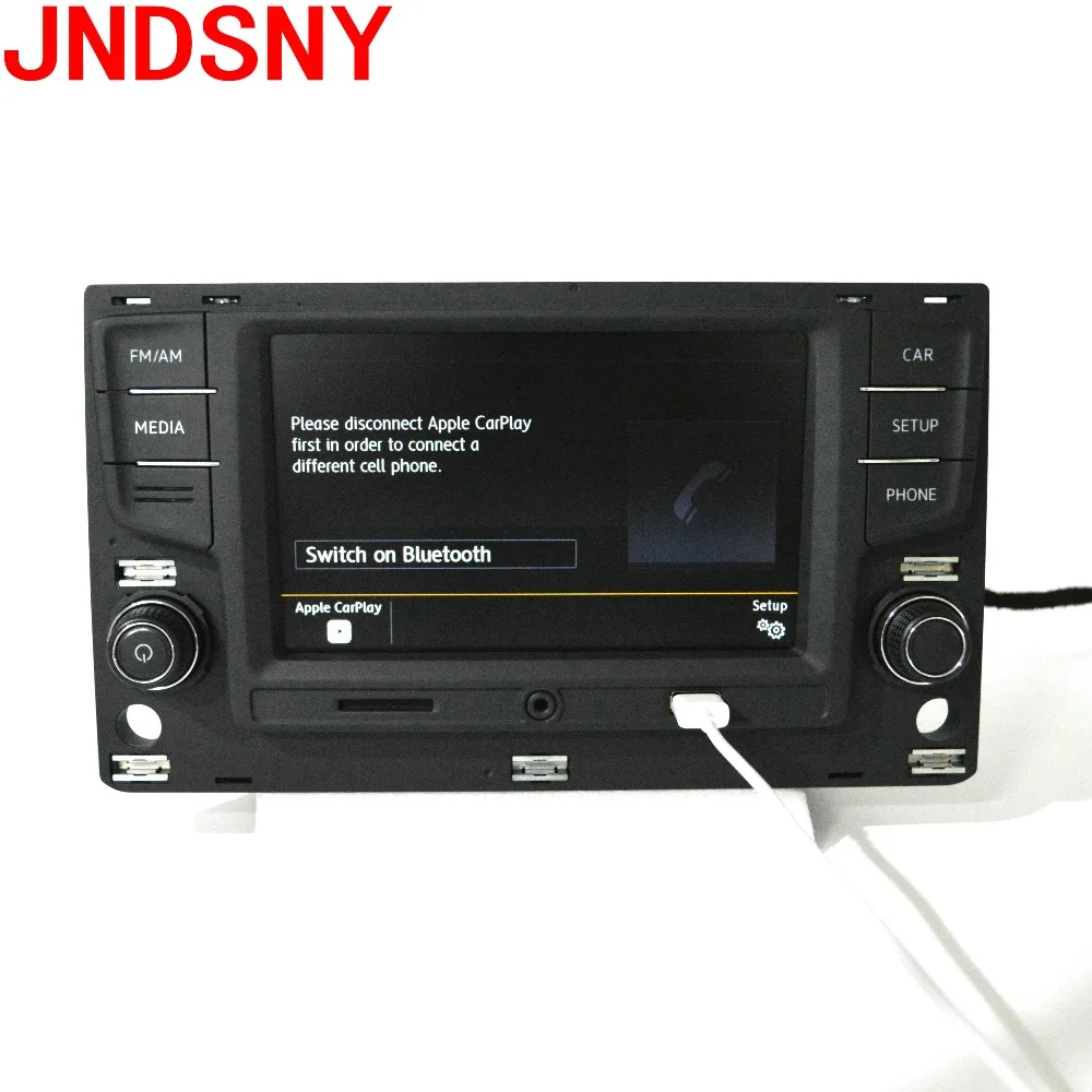 JNDSNY Mib 6,5 MIB система вещания поддерживает Carpaly Bluetooth изображение заднего вида для Volkswagen Golf 7 Mk7 seven Passat B8 MIB