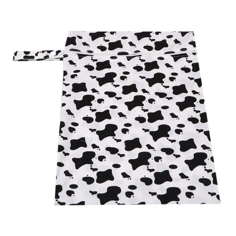 Переносная сумка для подгузников многоразовая моющаяся влажной и сухой ткани на