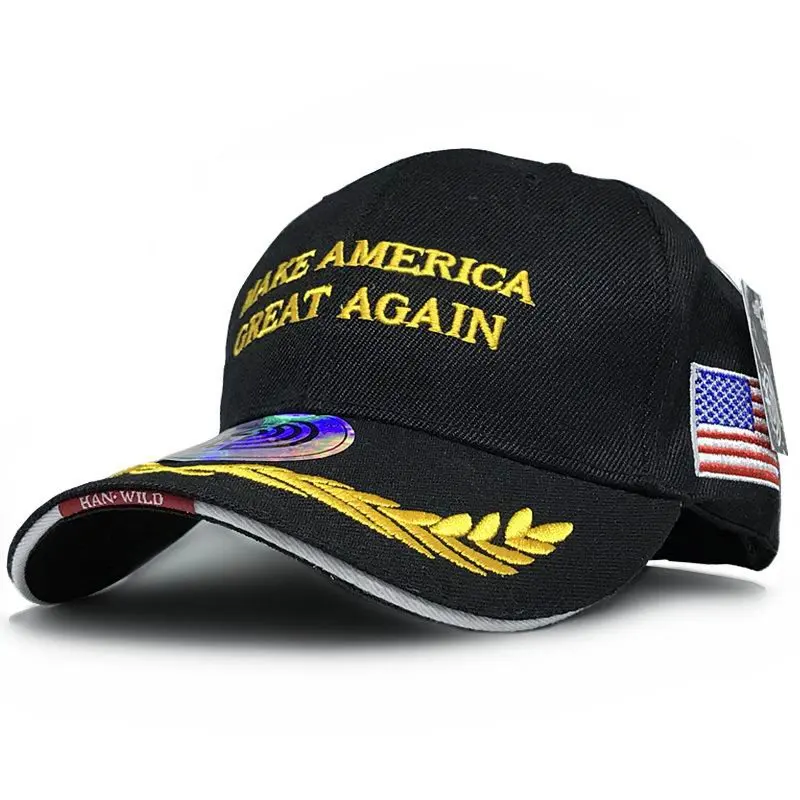 Новые американские бейсболки с надписью New US Make America Great опять логотипом на тему