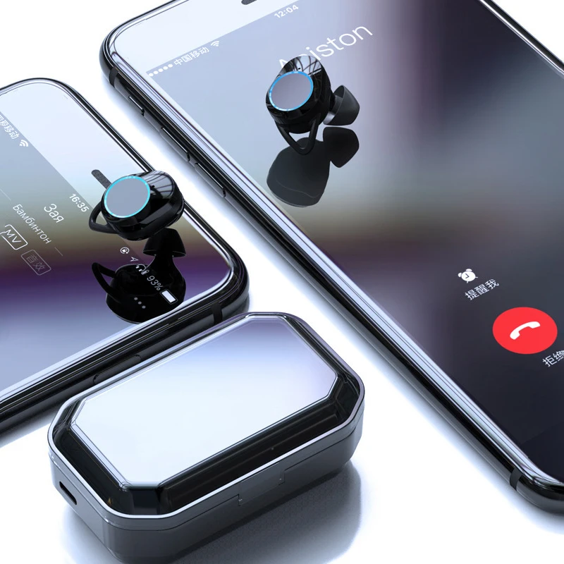 TWS наушники Bluetooth 5,0 с цифровым дисплеем 3300 мАч зарядная коробка спортивные водонепроницаемые безпроводные наушники наушники беспроводные для samsung Galaxy Buds беспроводные наушники