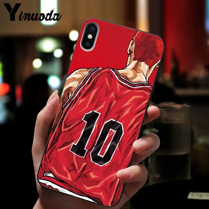 Yinuoda slam dunk Топ детальный популярный Чехол для мобильного телефона Apple iPhone 8 7 6 6S Plus X