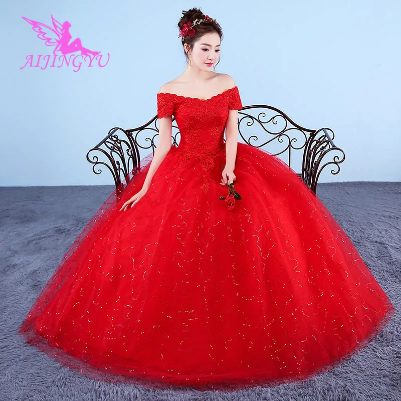 AIJINGYU dresses guest comunion weding dress for wedding party WK290 | Свадьбы и торжества