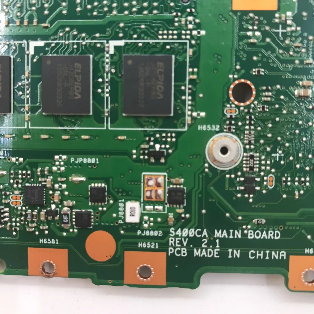 Verkauf KEFU S400CA Für ASUS S400CA/S500CA Laptop Motherboard S400CA Mainboard I7 CPU Integrierte Test Arbeit 100%