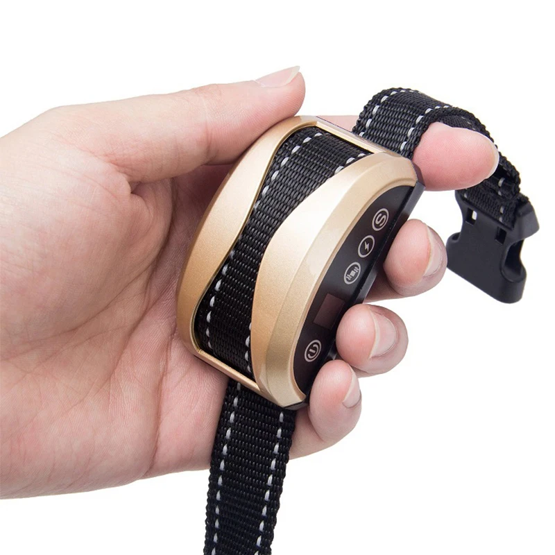 Водонепроницаемый перезаряжаемый ошейник для собак настраиваемый