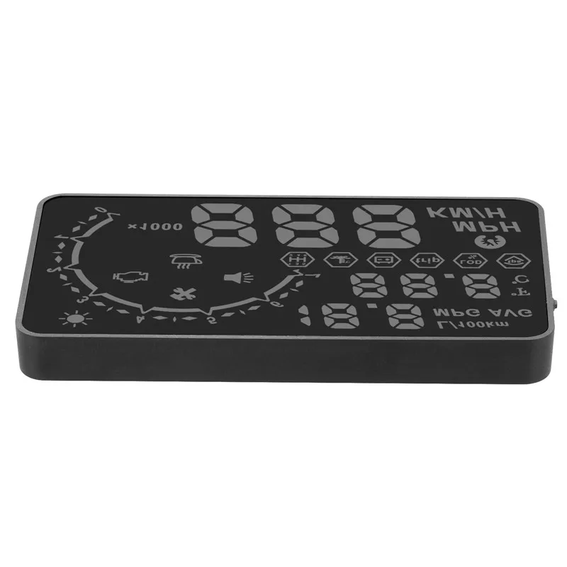 Автомобильный Стайлинг Универсальный дисплей HUD на лобовое стекло 5 "GPS