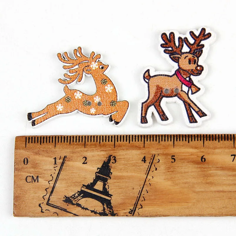 30 шт. деревянные аксессуары для рукоделия 22 х32 мм|accessori scrapbooking|buttons sewingdecorative buttons |