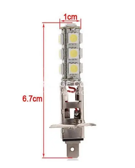10 шт. H1 H3 белый 13 5050 SMD LED Foglight головной свет лампа подарок Горячая Распродажа 2 шт