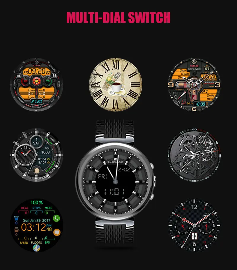 Uhoofit I6 Bluetooth Smartwatch MTK6580 Android 5.1 OS Smart Watch Heart Rate Monitor ROM 16GB Support SIM card 3G GPS WiFi | Электроника