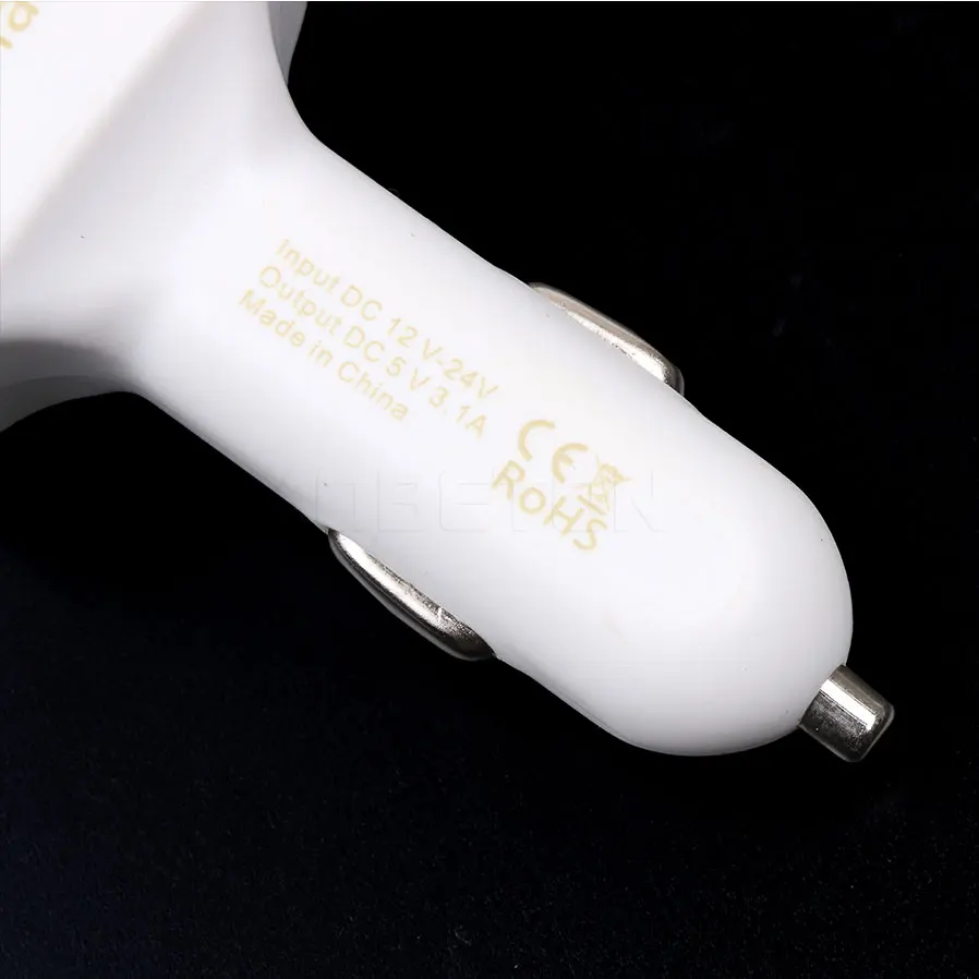 Sikeo 4 в 1 двойной USB DC 5V 3.1A usb Автомобильное зарядное устройство Универсальный