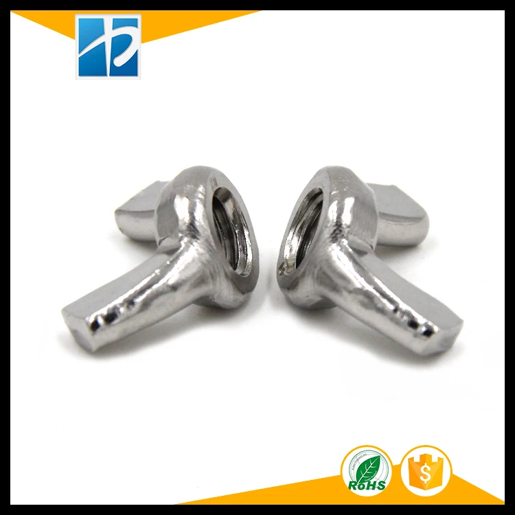 Гайка крыла из нержавеющей стали M4 DIN315 (10 шт.)|wing nut|nut nutstainless steel nuts |