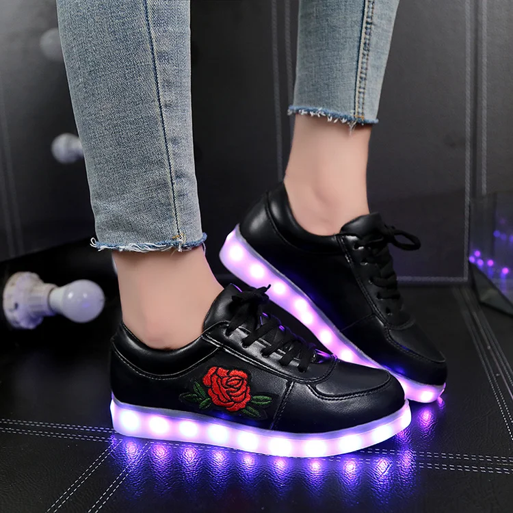 RayZing EUR30 44 корзина Обувь со светодиодной подсветкой Повседневное любителей Femme