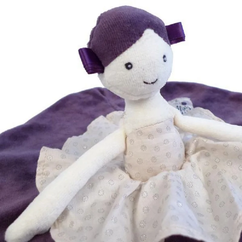 Moulin Roty детский спящий спокойный красивый погремушка для девочек детская