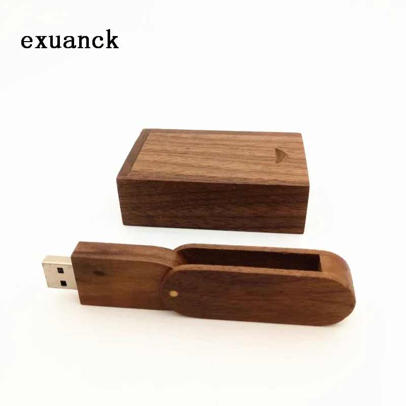 Exuanck изготовленным на заказ логосом подарок usb накопители 10 шт./лот деревянный