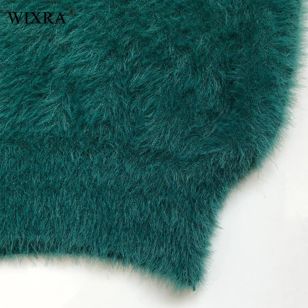 Wixra 2018 Autumn Winter Hot Fashion Women Sweaters And Pullovers Turtleneck Knitted Hollow out Soft Knit Jumpers | Женская одежда