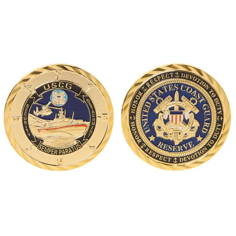 2018 новая памятная монета США армия Береговая охрана коллекция