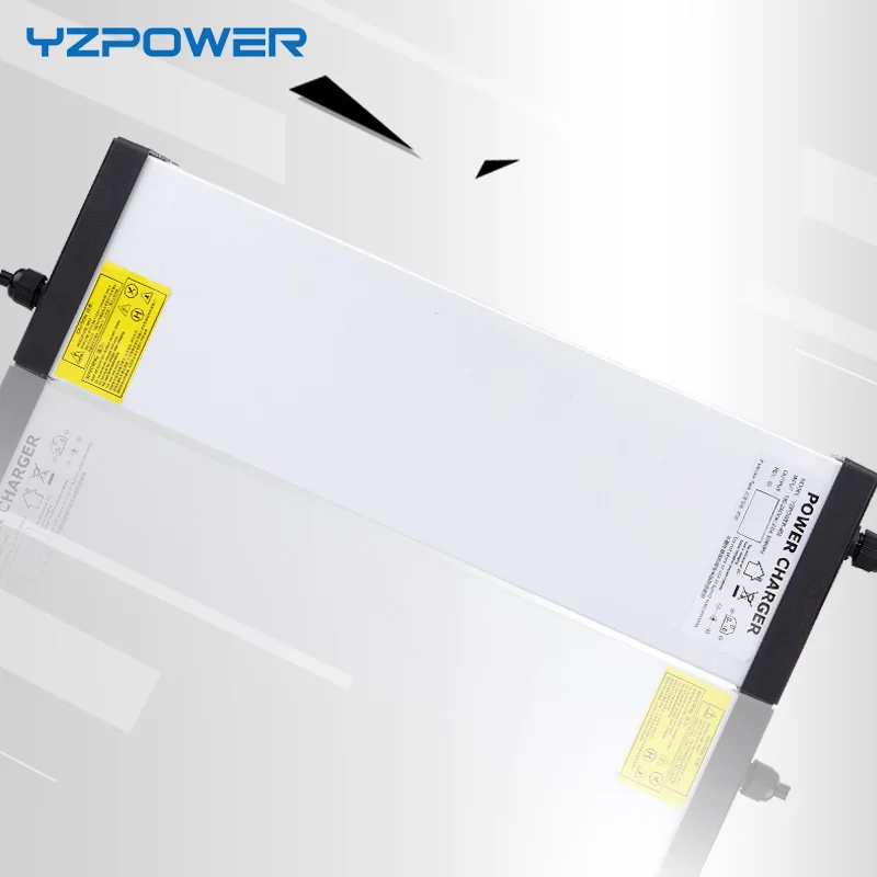 YZPOWER 54,6 V 30A 29A 28A 27A 26A литий-ионная Lipo батарея зарядное устройство для 48V батареи умный и безопасный большой аккумулятор зарядное устройство