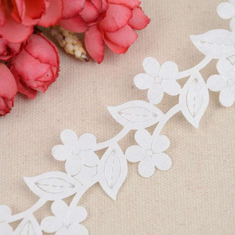 

Satin Ribbon Embossed Flower Vine 1-1/2" 38mm High Quality DIY Clothing Sewing & Fabric Accessories BBXU-002