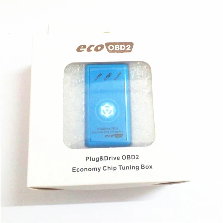 

EcoOBD2 Economy Chip Tuning Box For Benzine 15% Fuel Save Plug&Drive OBD 2 Scanner Eco OBD2 With Reset Button