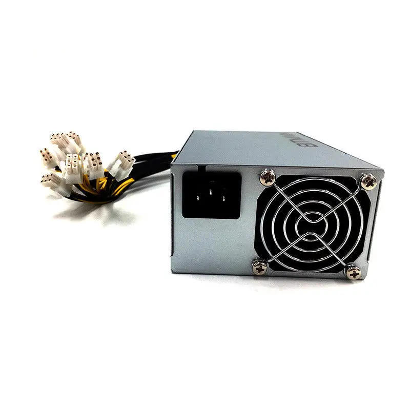 Оригинальный Bitmain 6PIN * 10 Antminer Miner APW3 + блок питания 1600 Вт для antminerS9 S7 d3 L3 A4