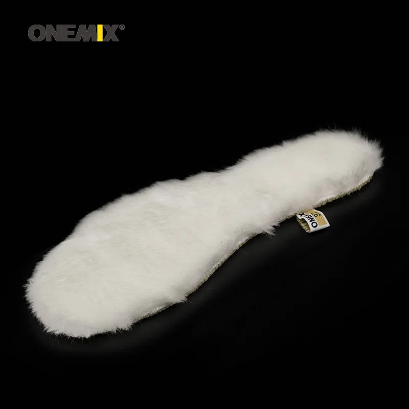 ONEMIX/Аксессуары для кроссовок; стельки для мужчин; профессиональная дезодорирующая подошва; женские зимние теплые меховые стельки; зимняя обувь; вставки