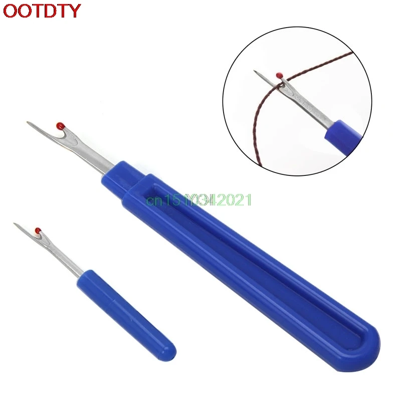 

2PCS Seam Ripper Thread Unpicker Thread Stitch Sewing Tool Craft Plastic Handle Blue or Embroidery Tool Sewing Accessories