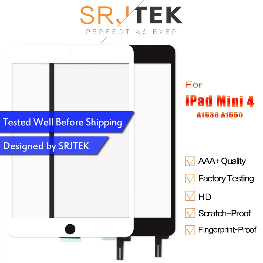 Дигитайзер для iPad Mini 4 сенсорная панель Mini4 сенсорный экран A1538 A1550 стекло Senor