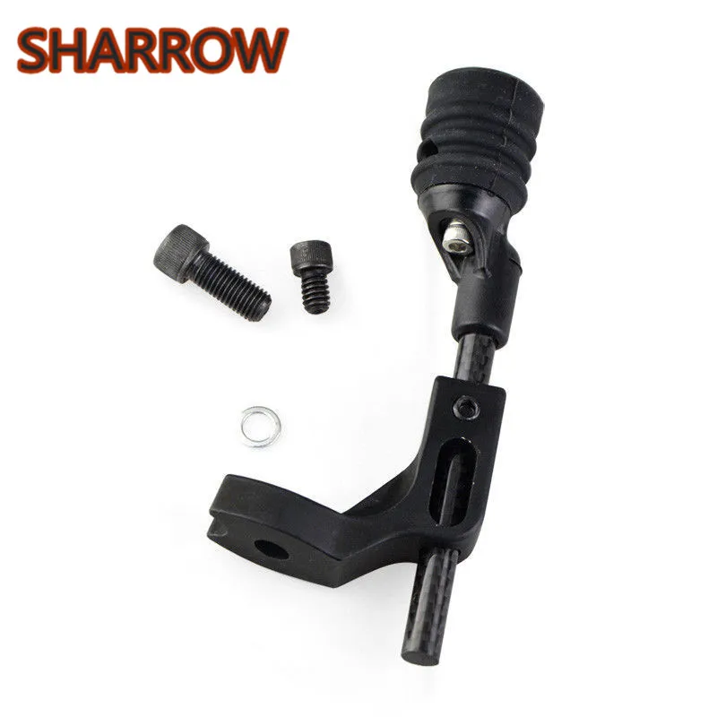 1Pc Archery Compound Bow String Stop Suppressor Keep Silencer Mount Stabilizer Balance For Outdoor Hunting Shooting Accessories