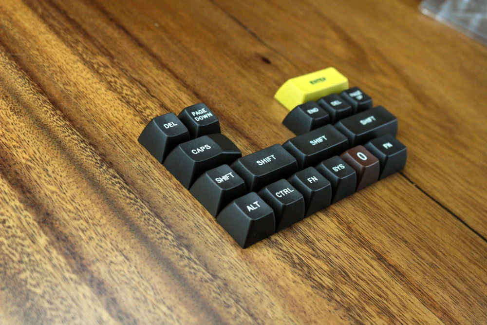 МП шоколадная раскраска 123 клавиш SA PBT Keycap Fonts Keycap Cherry MX switch keycaps для проводной USB механической игровой клавиатуры