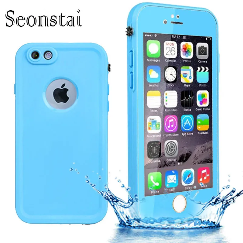 Водонепроницаемый чехол из ТПУ для iphone 6 IP54 тонкий водонепроницаемый защитный 6s