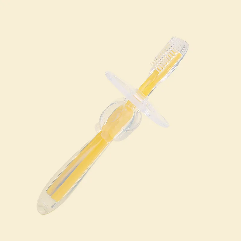 Мягкая безопасная Гибкая эргономичная зубная щетка Детская для младенцев новый
