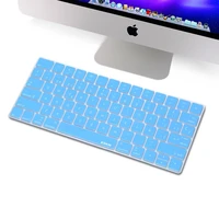 for magic keyboard skin cover xskn spanish language keyboard protective film for apple wireless bluetooth magic keyboard blue