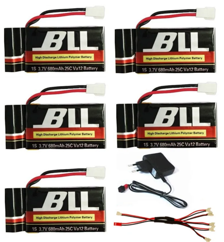 Syma X5 X5A X5C 1 X5SC X5SCW H5C V931 3 7 V 680mAh 25C Литий полимерный аккумулятор|lipo battery|battery lipo batterysyma