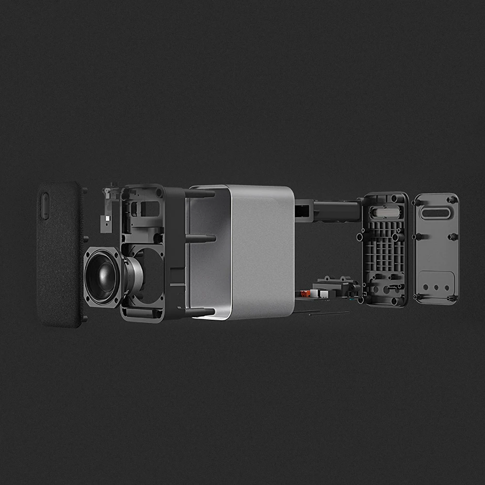 Xiaomi оригинальный Bluetooth динамик квадратный для компьютера двойной бас бассейна