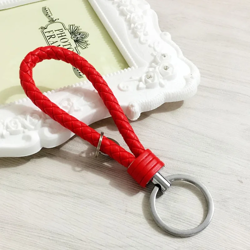 12 шт./лот ручной вязки кожа ключевая пряжка кулон омара пряжки DIY для вешалки брелок вешалка застежкой омар кулон орнамент