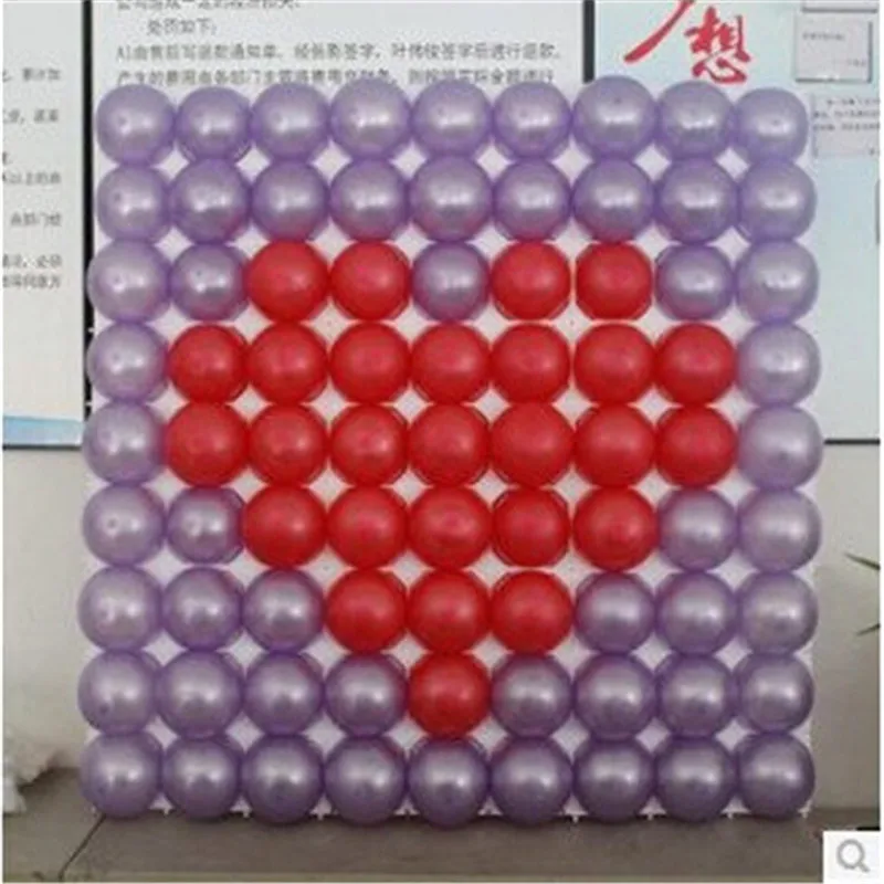 Модные новые воздушные шары Пластиковые 4 отверстия сетка латексные аксессуары