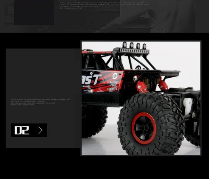 2,4G Rock Crawlers RC автомобиль 4WD Rock Climber водонепроницаемый пульт дистанционного управления автомобиль внедорожник игрушка для детей