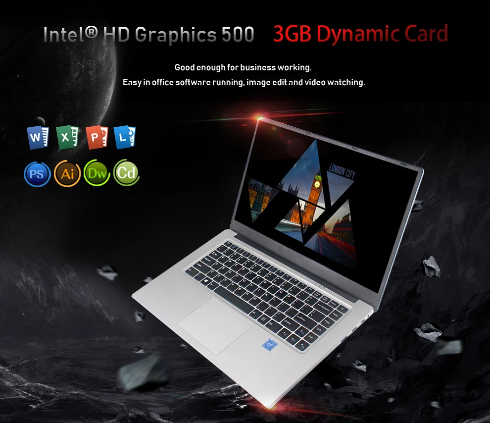 AMOUDO-X5 15,6 дюймов 6 ГБ ОЗУ 128 Гб SSD 1 ТБ HDD Intel четырехъядерный процессор 1920X1080P FHD ips экран Windows 10 ноутбук компьютер