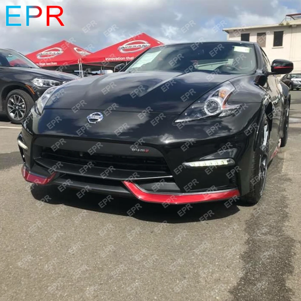 Для Nissan 370Z Z34 NISMO Стиль Стекловолокно Задний бампер обвес авто тюнинг часть для Z34 370Z бампер из стекловолокна(09 и далее
