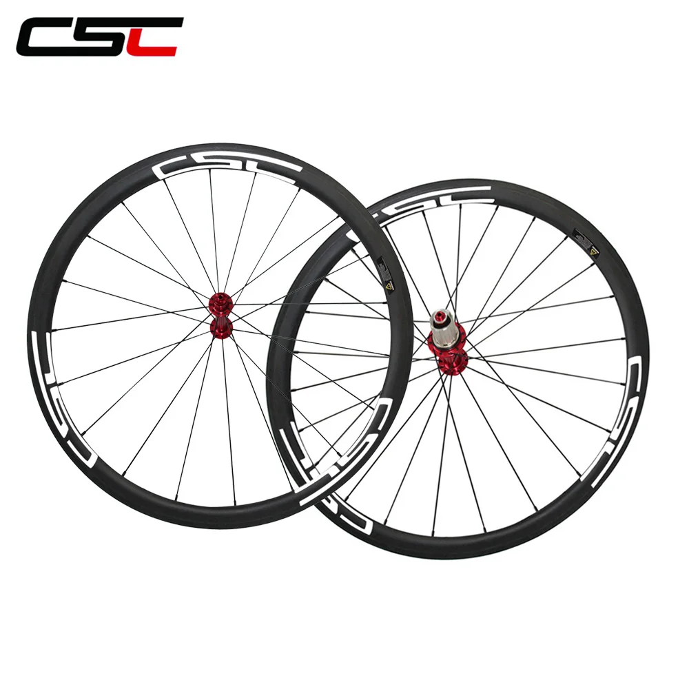 CSC только 1280 г супер легкий Powerway R13 керамический подшипник ступицы глубокий 38 мм