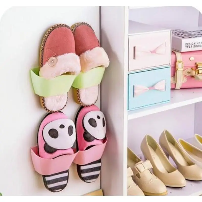 1 шт. Гостиная Ванная комната настенный хранения полка для обуви стойку