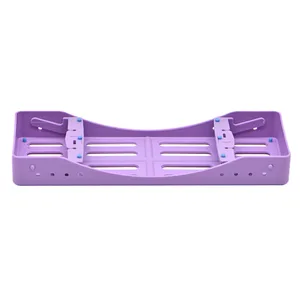 Стоматологическая Пластиковая Полка для стерилизации, коробка для хирургической стерилизации, стоматологическая кассета, боров, лоток для дезинфекции, инструменты стоматолога