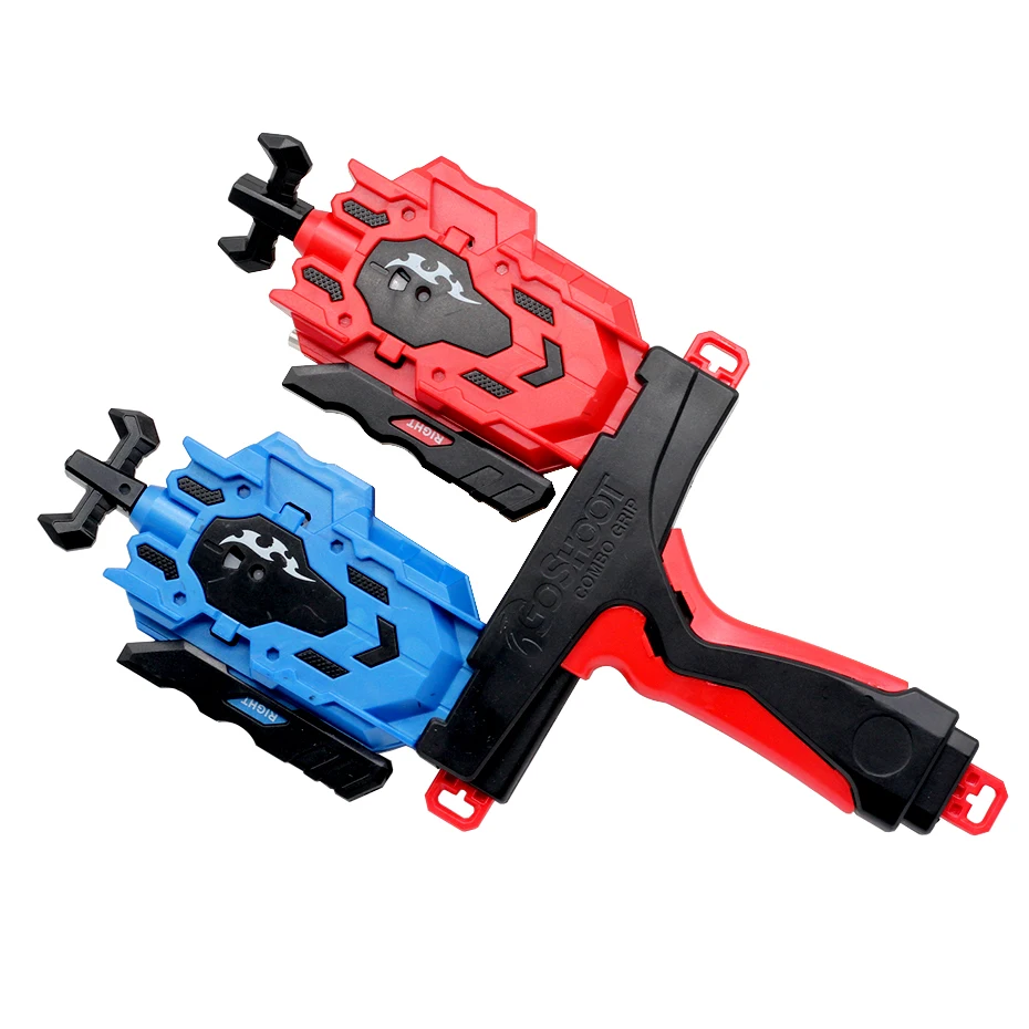 Double launcher Tomy Tops Bey Bay Burst набор игрушек Арена лезвие Металл Fusion боевой гироскоп пусковое устройство спиннинг Топ лезвия игрушки новые - Цвет: Double launcher