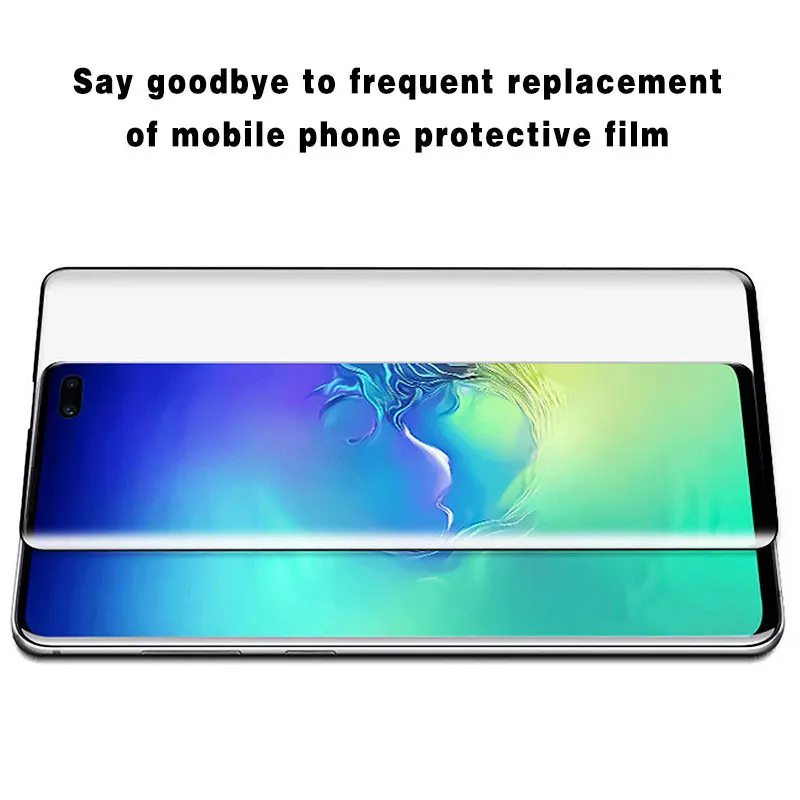 Защитное стекло для Samsung Galaxy s10 plus закаленное s10e 9 h полное покрытие защитное |