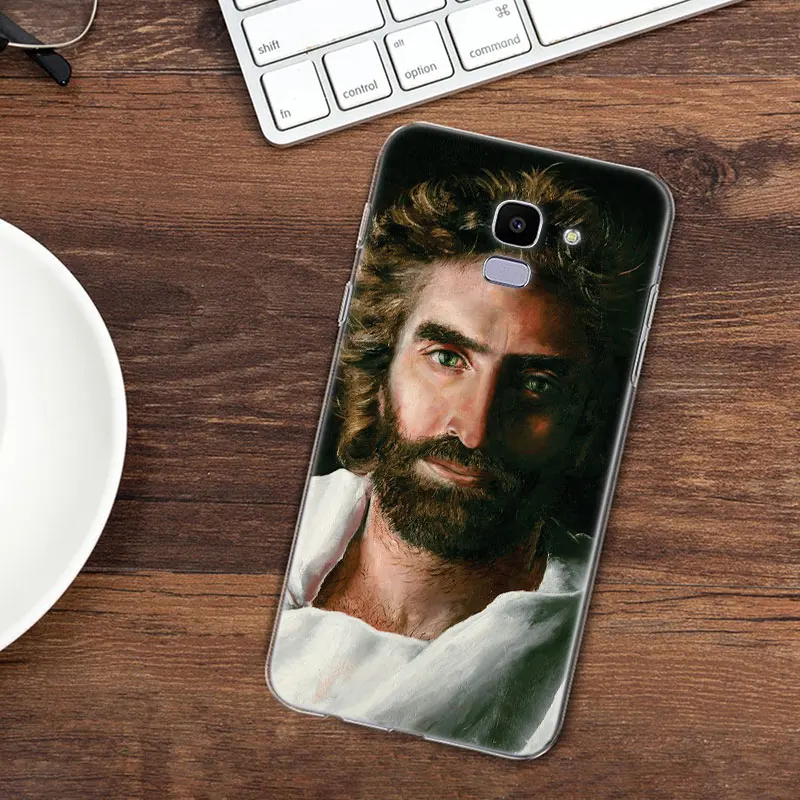 Библейский Иисус Христос христианский Мягкий силиконовый чехол для Samsung Galaxy J8 J6 J4