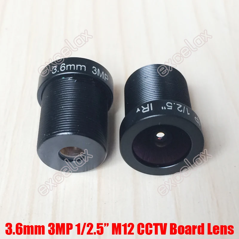 DIY 2 шт./лот 3MP 1/2. 5 &quot3 6 мм 90 градусов угол обзора ИК CCTV фиксированная плата