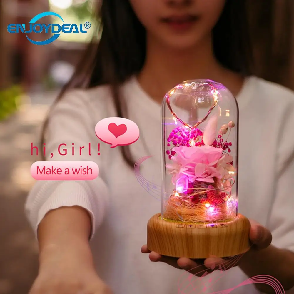 Светодиодная гирлянда с Bluetooth динамиком ночник сказочный светильник желаемая