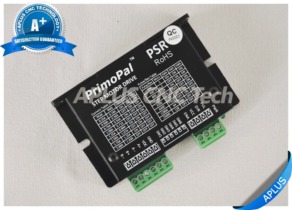 1-осевой шаговый двигатель NEMA 17 0 9 градусов 59 5 oz-in 1.7A и драйвер PSR4020 24V комплект